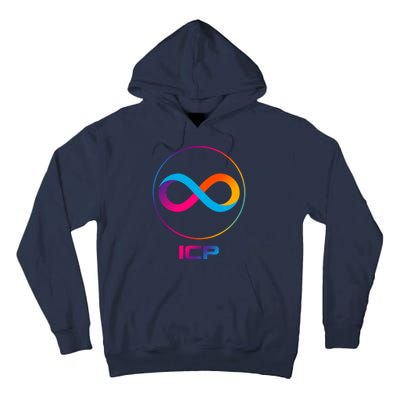 Internet Computer Icp Cryptocurrency Logo Emblem Tall Hoodie