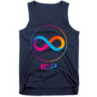 Internet Computer Icp Cryptocurrency Logo Emblem Tank Top