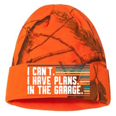 I Can't I Have Plans In The Garage Great Gift Kati Licensed 12" Camo Beanie