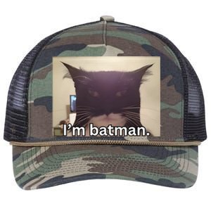 Im Catman Retro Rope Trucker Hat Cap