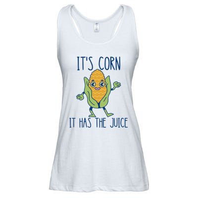 It's Corn It Has The Juice Funny Trendy Tee Ladies Essential Flowy Tank