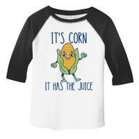 It's Corn It Has The Juice Funny Trendy Tee Toddler Fine Jersey T-Shirt