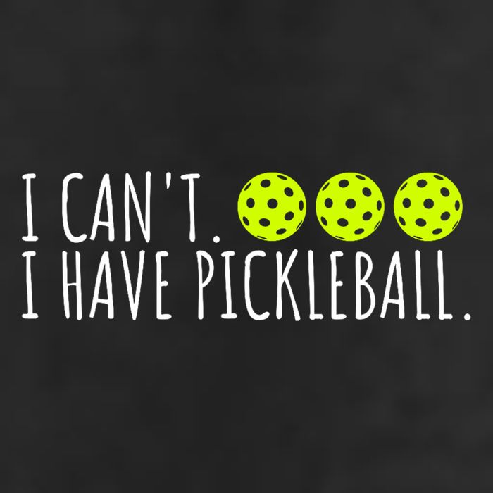 I Can't I Have Pickleball Funny Slogan Pickleball Lover 12oz Stainless Steel Coffee Mug