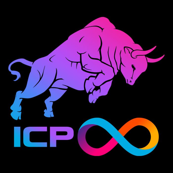 Internet Computer Icp Cryptocurrency Logo Bull Run Daily Commute Backpack