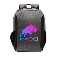 Internet Computer Icp Cryptocurrency Logo Bull Run Vector Backpack
