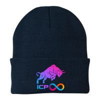 Internet Computer Icp Cryptocurrency Logo Bull Run Beanie