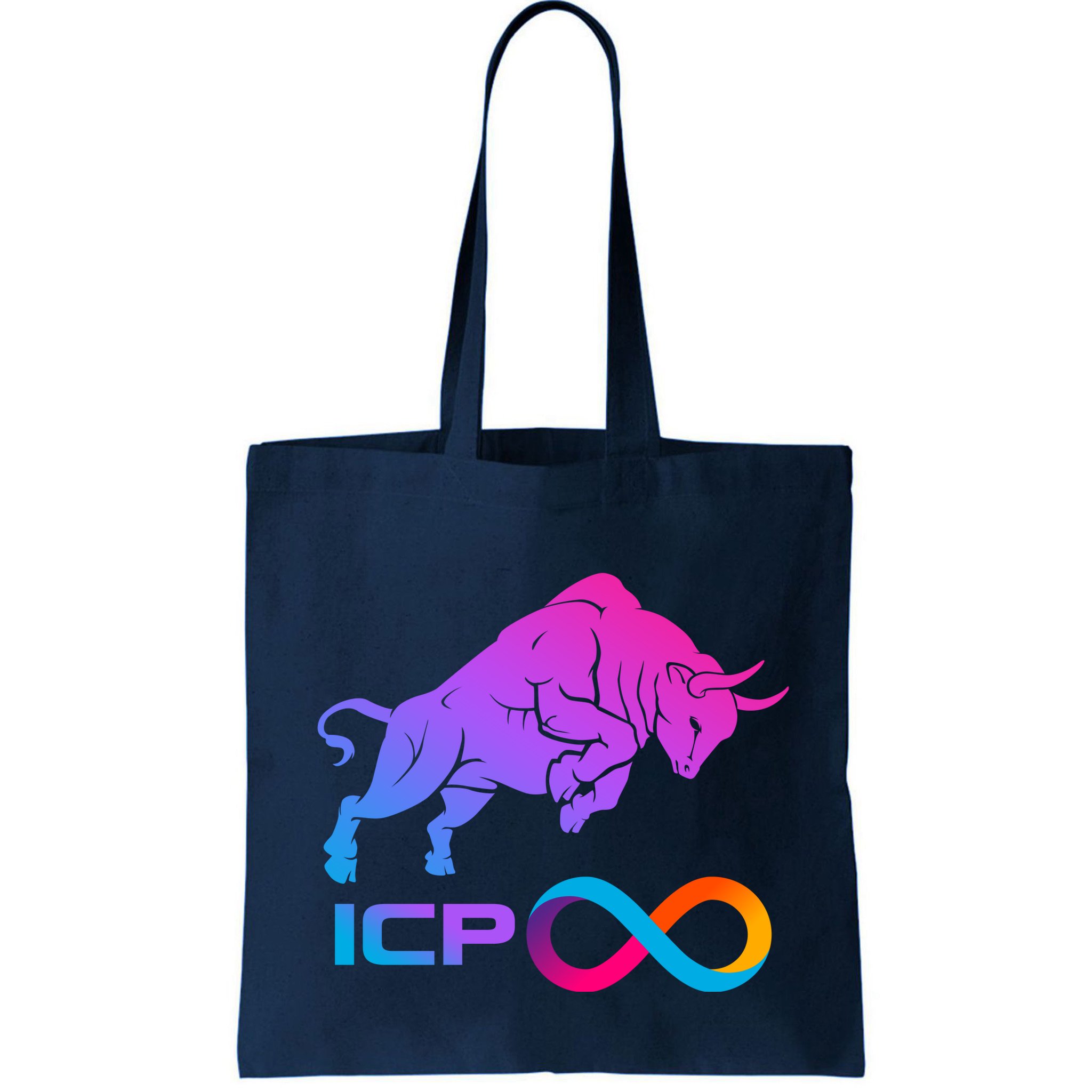 Internet Computer Icp Cryptocurrency Logo Bull Run Bag