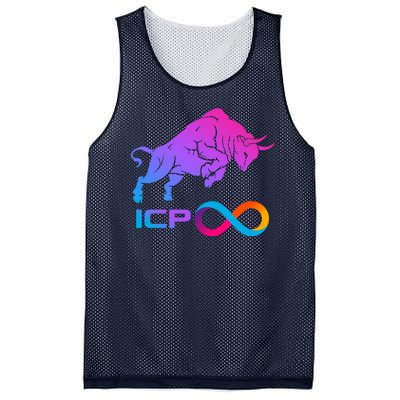 Internet Computer Icp Cryptocurrency Logo Bull Run Mesh Reversible Basketball Jersey Tank