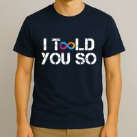 Internet Computer Icp Cryptocurrency Logo I Told You So T-Shirt