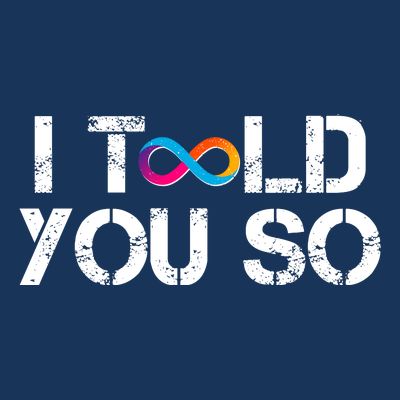 Internet Computer Icp Cryptocurrency Logo I Told You So T-Shirt