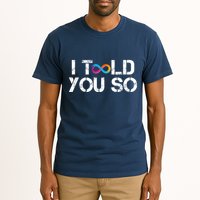 Internet Computer Icp Cryptocurrency Logo I Told You So Tall T-Shirt