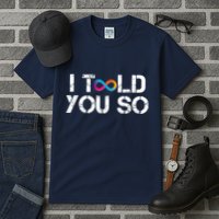 Internet Computer Icp Cryptocurrency Logo I Told You So Tall T-Shirt