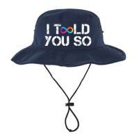 Internet Computer Icp Cryptocurrency Logo I Told You So Bucket Hat