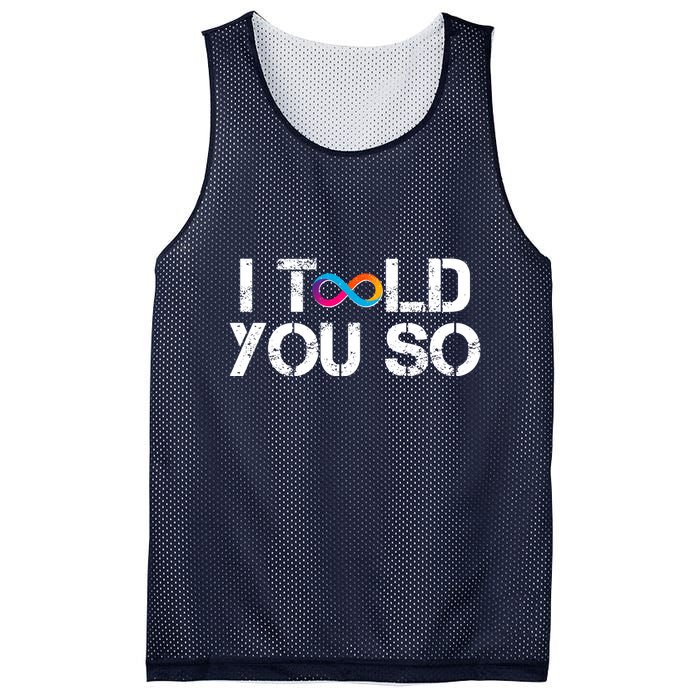 Internet Computer Icp Cryptocurrency Logo I Told You So Mesh Reversible Basketball Jersey Tank