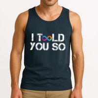 Internet Computer Icp Cryptocurrency Logo I Told You So Tank Top