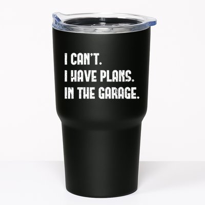 I Cant I Have Plans In The Garage Fathers Day Car Mechanics Short Sleeve Tumbler