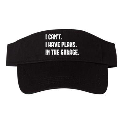 I Cant I Have Plans In The Garage Fathers Day Car Mechanics Short Sleeve Visor