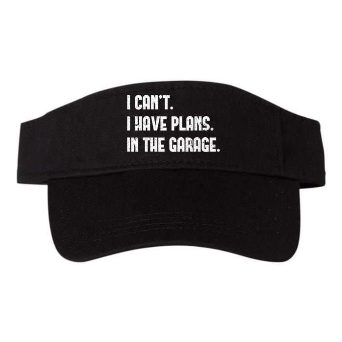 I Cant I Have Plans In The Garage Fathers Day Car Mechanics Short Sleeve Visor