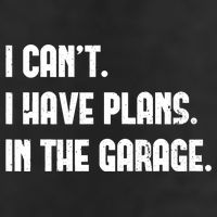 I Cant I Have Plans In The Garage Fathers Day Car Mechanics Short 25L Jumbo Tote
