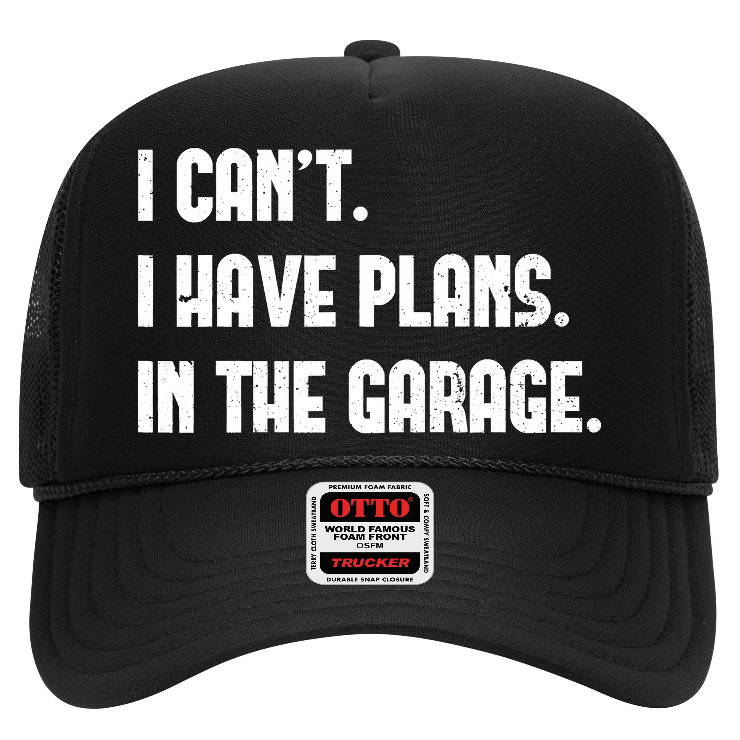 I Cant I Have Plans In The Garage Fathers Day Car Mechanics Short Hat