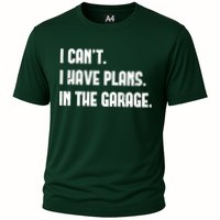 I Cant I Have Plans In The Garage Fathers Day Car Mechanics Short Cooling Performance Crew T-Shirt