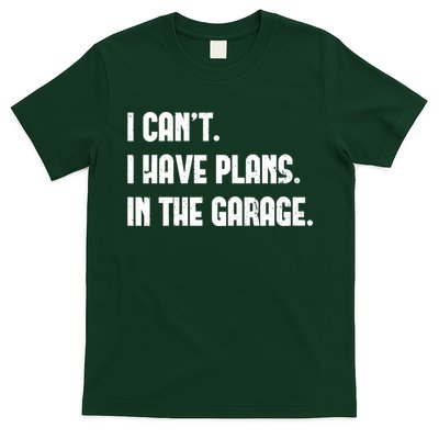 I Cant I Have Plans In The Garage Fathers Day Car Mechanics Short T-Shirt