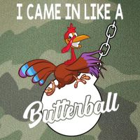 I Came In Like A Butterball Funny Thanksgiving Legacy Tie Dye Trucker Hat