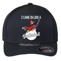 I Came In Like A Butterball Funny Thanksgiving Flexfit Unipanel Trucker Cap