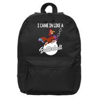I Came In Like A Butterball Funny Thanksgiving 16 in Basic Backpack