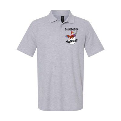 I Came In Like A Butterball Funny Thanksgiving Softstyle Adult Sport Polo