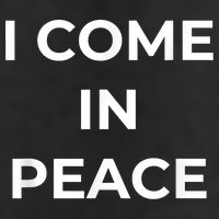 I COME IN PEACE I'M PEACE Apparels Funny Couple's Matching 11oz C Handle Ceramic Mug