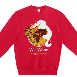 In Case I Make It Classic Will Basic Wood Premium Crewneck Sweatshirt