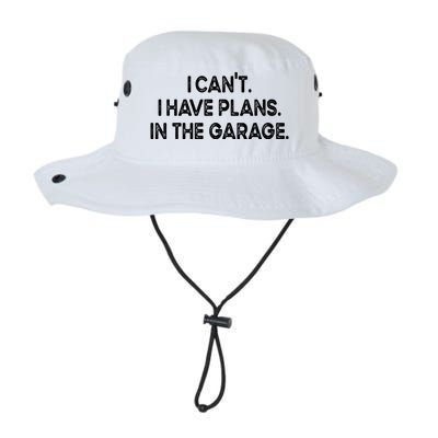 I Cant I Have Plans In The Garage Gift Legacy Cool Fit Booney Bucket Hat