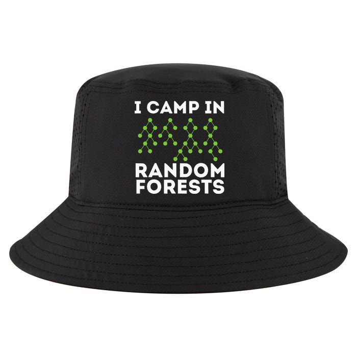 I Camp In Random Forests Data Scientist Science Analyst Cool Comfort Performance Bucket Hat