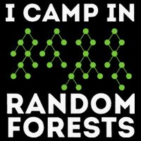 I Camp In Random Forests Data Scientist Science Analyst Drawstring Bag