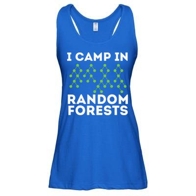 I Camp In Random Forests Data Scientist Science Analyst Ladies Essential Flowy Tank