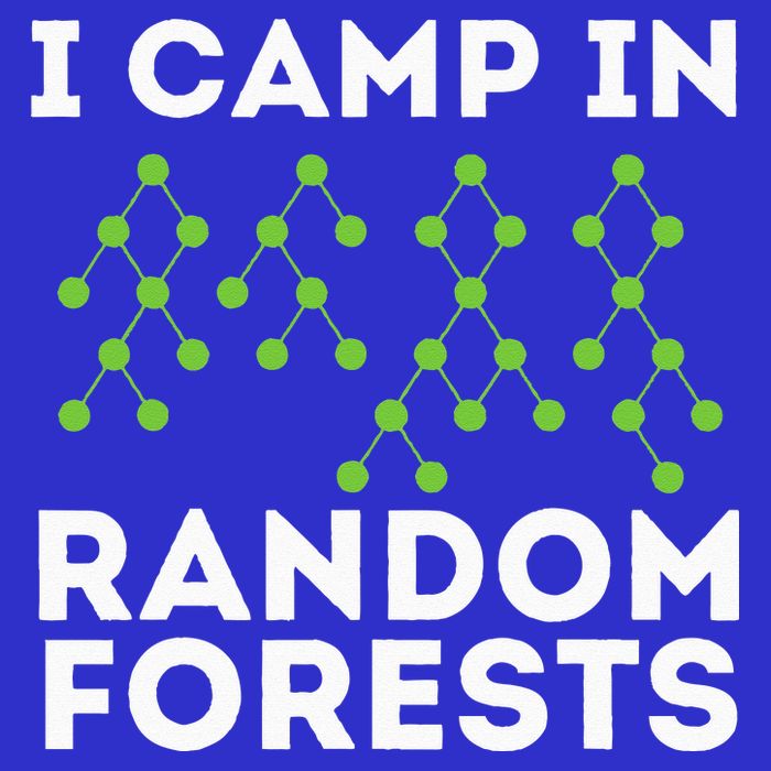 I Camp In Random Forests Data Scientist Science Analyst Mousepad