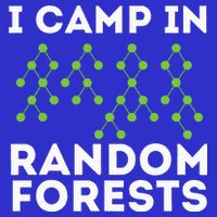 I Camp In Random Forests Data Scientist Science Analyst Women's T-Shirt