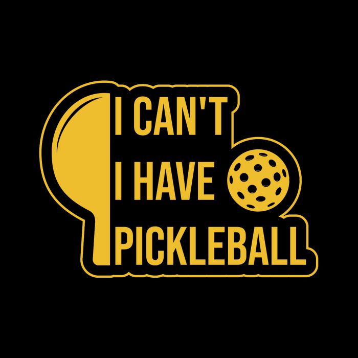 I Can't I Have Pickleball Sport Gift Pickleball Player 16 in Basic Backpack