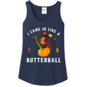 I Came In Like A Butterball Thanksgiving Dinner Turkey Lover Ladies Essential Tank