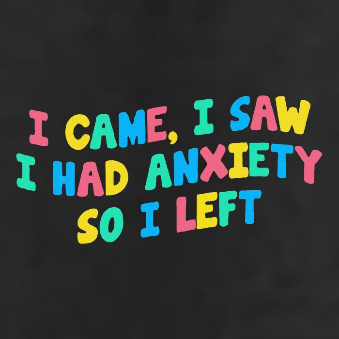 I Came I Saw I Had Anxiety So I Left Funny Saying Gift 11oz C Handle Ceramic Mug