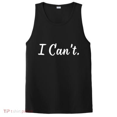 I CanT. PosiCharge Competitor Tank