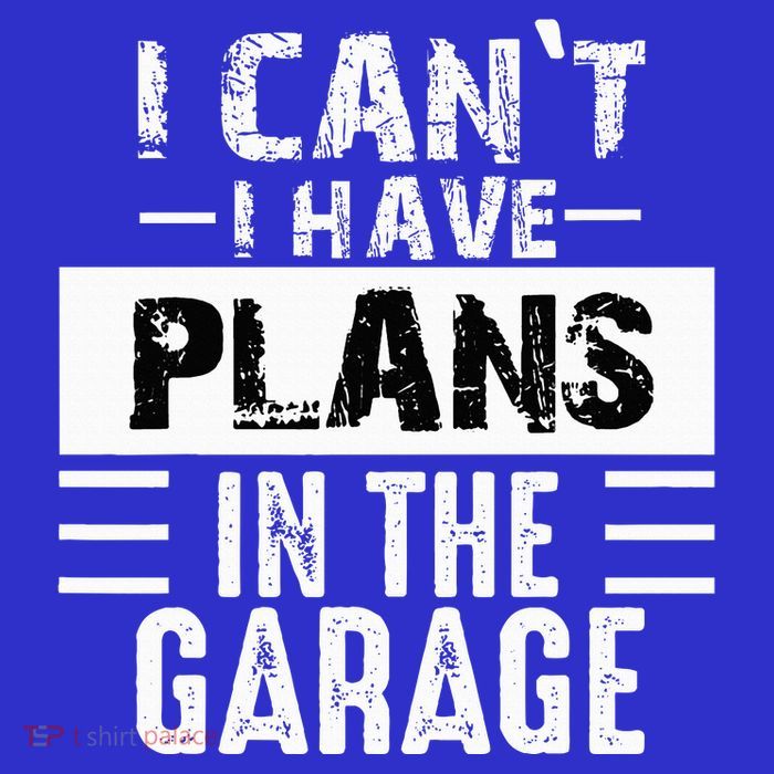 I Cant I Have Plans In The Garage Funny Retro Car Mechanic Sustainable Knit Beanie