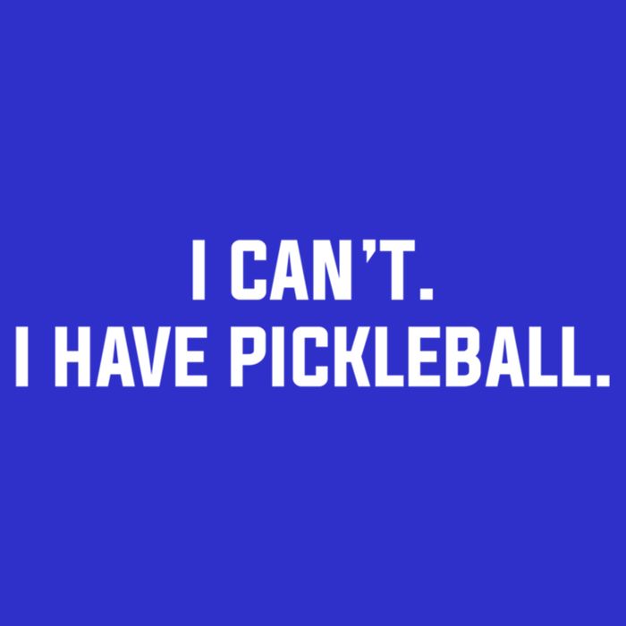 I CanT I Have Pickleball Funny Slogan Gift 16 in Basic Backpack