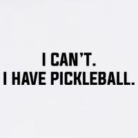 I CanT I Have Pickleball Funny Slogan Gift Garment-Dyed Sweatshirt