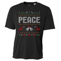 I Come In Peace IM Peace Matching Couple Christmas Pajamas Cooling Performance Crew T-Shirt