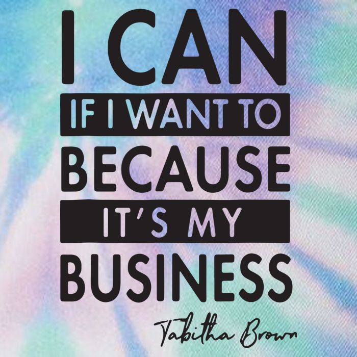 I Can If I Want To Because Its My Business Legacy Tie Dye Trucker Hat