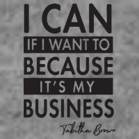 I Can If I Want To Because Its My Business Hooded Wearable Blanket