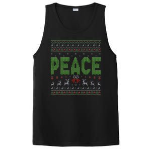 I Come In Peace Im Peace Matching Ugly Christmas PosiCharge Competitor Tank