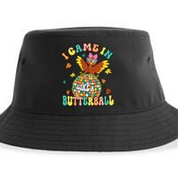 I Came In Like A Butterball Funny Turkey Thanksgiving Autumn Sustainable Bucket Hat